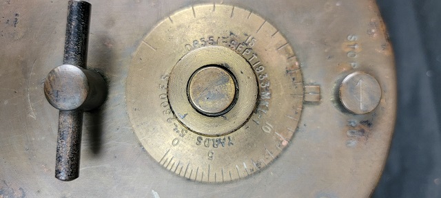 Close up of Dial
