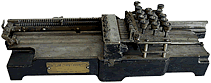 A view of the vintage Keypunch Type 001 an important part of computer history