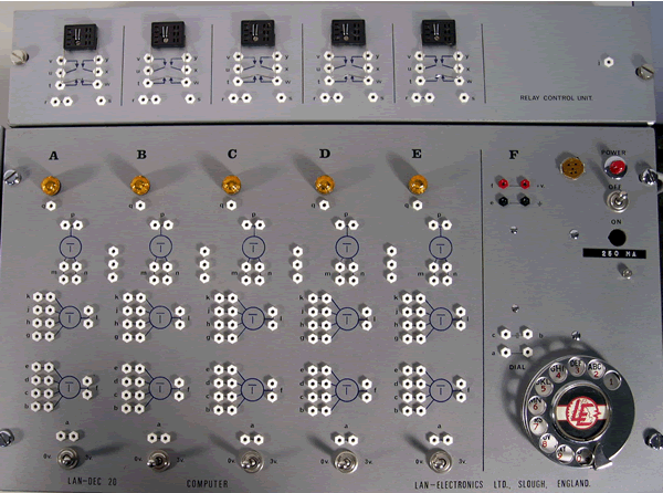 Overhead shot of the Relay Control Unit and LD-20