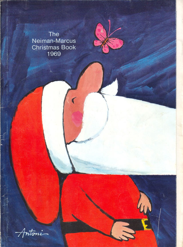 The cover of the 1969 Neiman-Marcus Christmas Catalog.