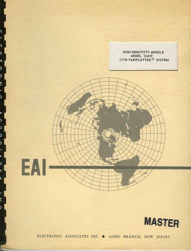 Cover of the manual.
